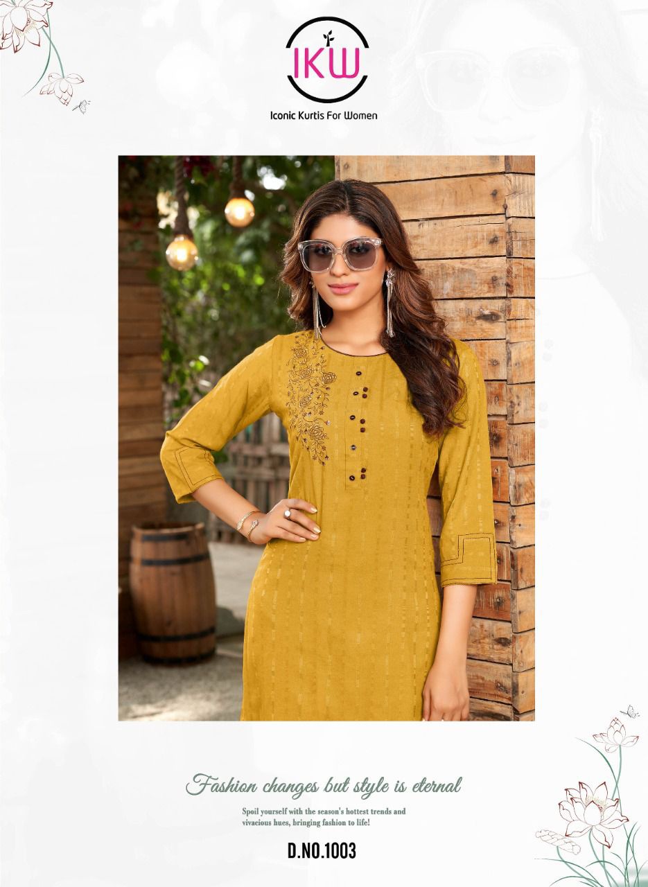 Spotlight 3 New Latest Designer Traditional Wear Rayon Kurtis Collection